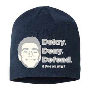 Luigi Delay Deny Defend Sustainable Beanie