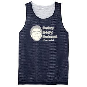 Luigi Delay Deny Defend Mesh Reversible Basketball Jersey Tank