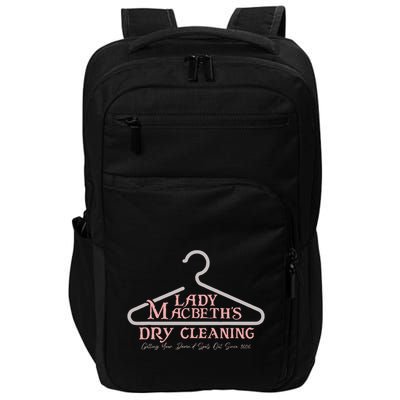Lady Macbeth Dry Cleaning From Macbeth By Shakespear Impact Tech Backpack