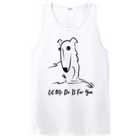 Let Me Do It For You Borzoi Dog Funny Meme PosiCharge Competitor Tank