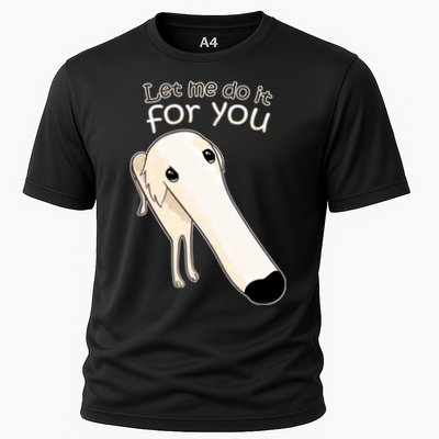 Let Me Do It For You Borzoi Dog Meme Performance Shirt