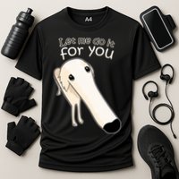 Let Me Do It For You Borzoi Dog Meme Performance Shirt