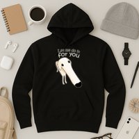Let Me Do It For You Borzoi Dog Meme Hoodie