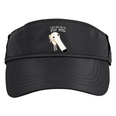 Let Me Do It For You Borzoi Dog Meme Adult Drive Performance Visor