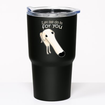 Let Me Do It For You Borzoi Dog Meme Tumbler