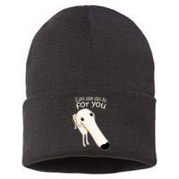 Let Me Do It For You Borzoi Dog Meme Sustainable Knit Beanie