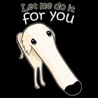 Let Me Do It For You Borzoi Dog Meme Toddler T-Shirt