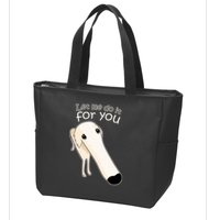 Let Me Do It For You Borzoi Dog Meme Zip Tote Bag