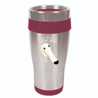 Let Me Do It For You Borzoi Dog Meme 16oz Travel Tumbler