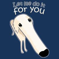 Let Me Do It For You Borzoi Dog Meme Infant Baby Jersey Bodysuit