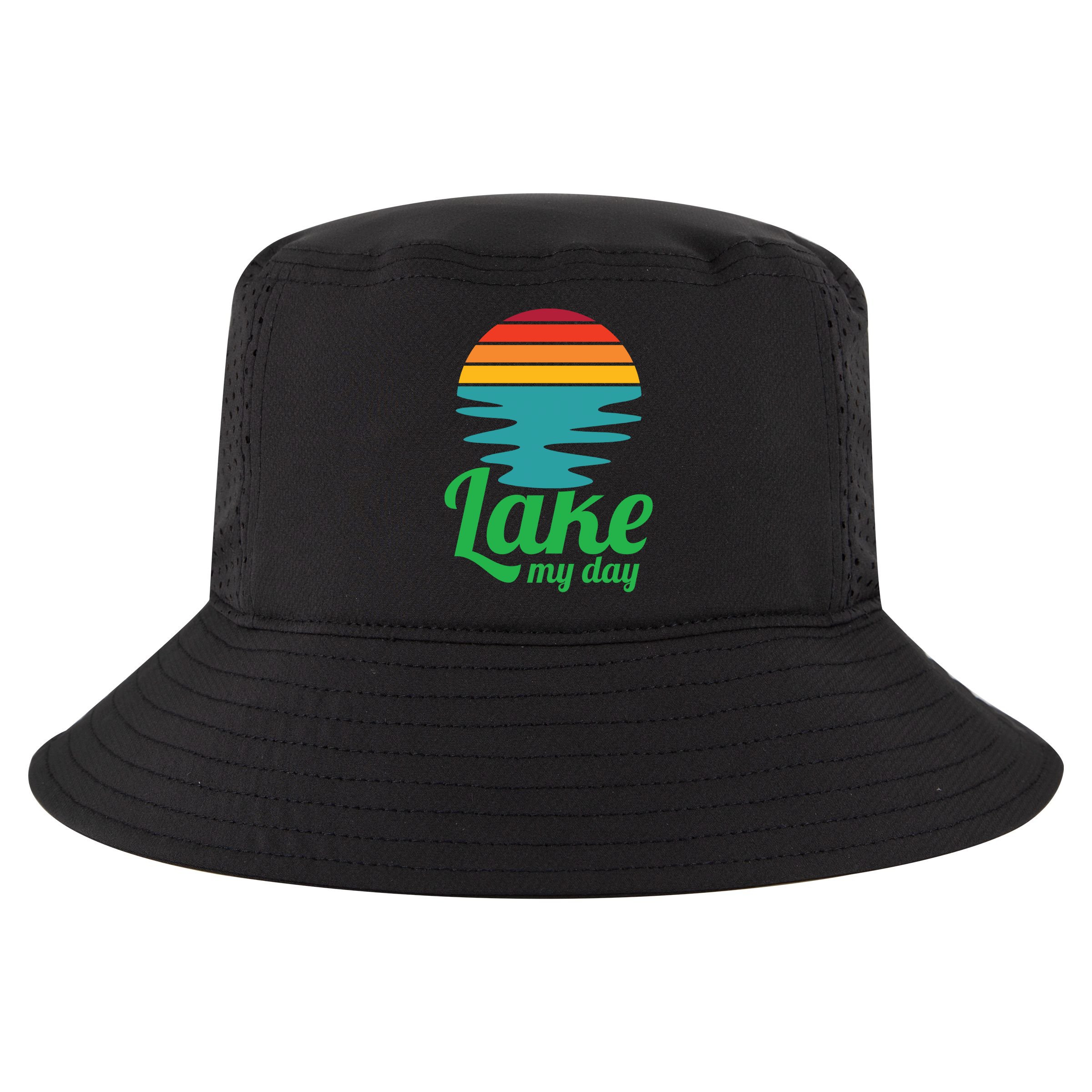 Lake My Day Perfect Vacation On The Lake Outdoor Adventure Gift Cool Comfort Performance Bucket Hat