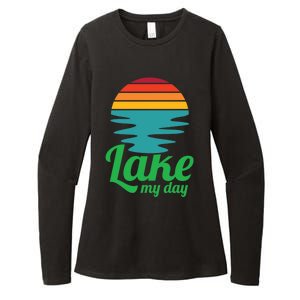 Lake My Day Perfect Vacation On The Lake Outdoor Adventure Gift Womens CVC Long Sleeve Shirt