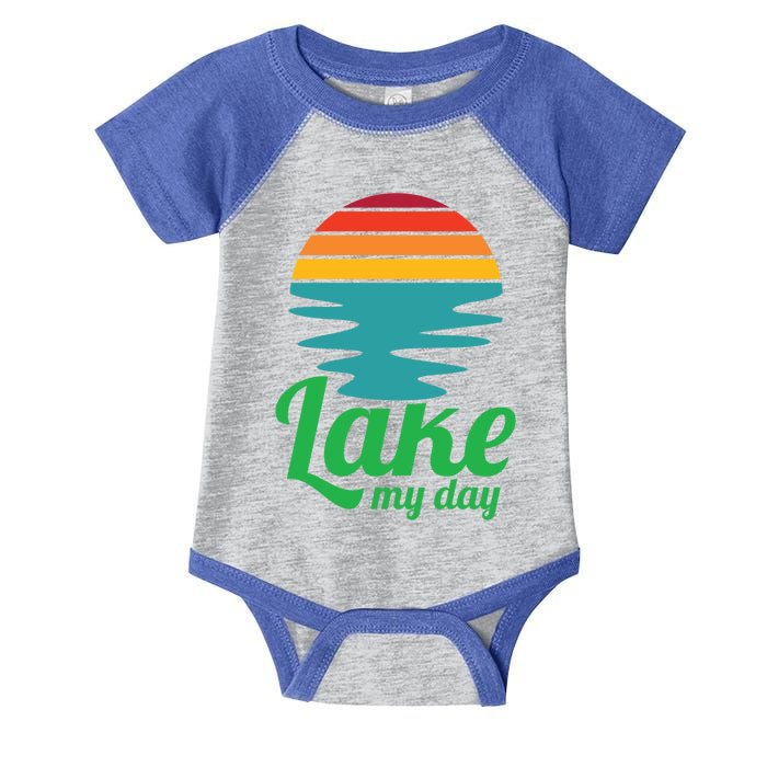 Lake My Day Perfect Vacation On The Lake Outdoor Adventure Gift Infant Baby Jersey Bodysuit