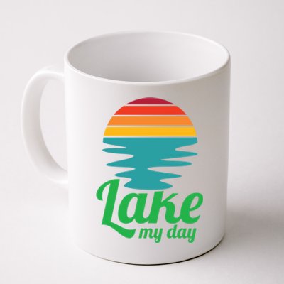 Lake My Day Perfect Vacation On The Lake Outdoor Adventure Gift Coffee Mug