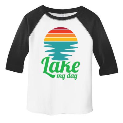 Lake My Day Perfect Vacation On The Lake Outdoor Adventure Gift Toddler Fine Jersey T-Shirt