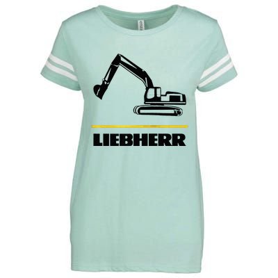 Liebherr Machinist Driver Fan Excavator Love Construction Machinery Enza Ladies Jersey Football T-Shirt