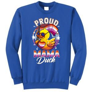 Lgbt Mama Duck Lgbtq Proud Mom Lesbian Daughter Gay Ally Gift Sweatshirt