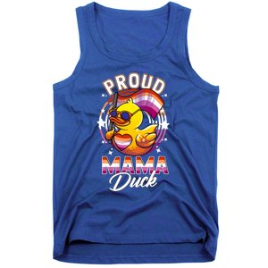 Lgbt Mama Duck Lgbtq Proud Mom Lesbian Daughter Gay Ally Gift Tank Top