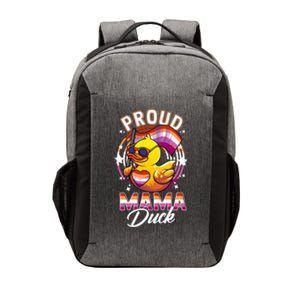 Lgbt Mama Duck Lgbtq Proud Mom Lesbian Daughter Gay Ally Gift Vector Backpack