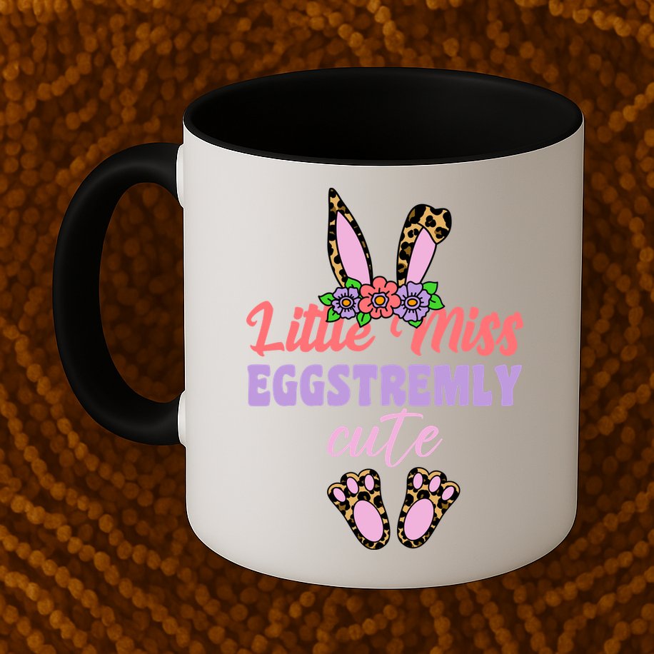 Little Miss Eggstremly Cute Easter Bunny Mug