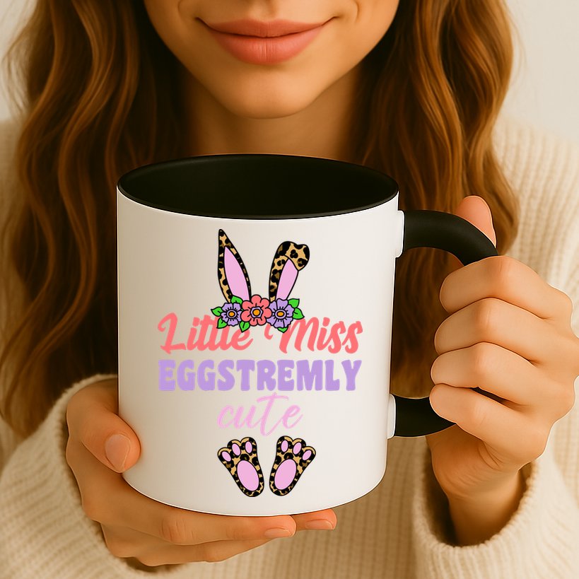 Little Miss Eggstremly Cute Easter Bunny Mug