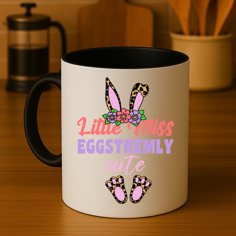 Little Miss Eggstremly Cute Easter Bunny Mug