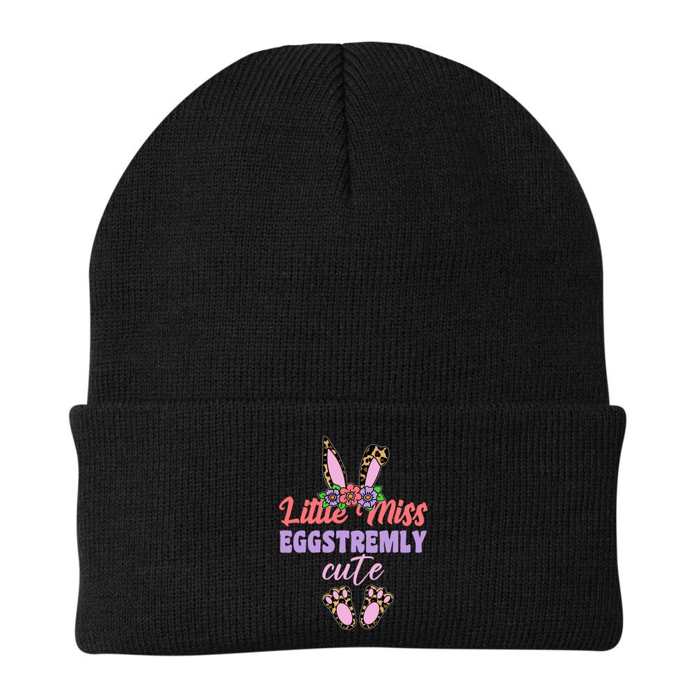 Little Miss Eggstremly Cute Easter Bunny Beanie