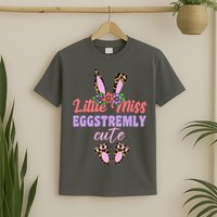 Little Miss Eggstremly Cute Easter Bunny T-Shirt