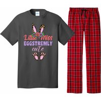 Little Miss Eggstremly Cute Easter Bunny Pajama Set