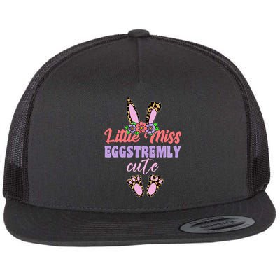 Little Miss Eggstremly Cute Easter Bunny Flatbill Hat
