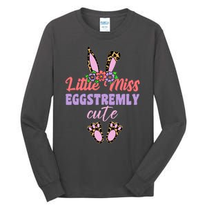 Little Miss Eggstremly Cute Easter Bunny Tall Long Sleeve T-Shirt