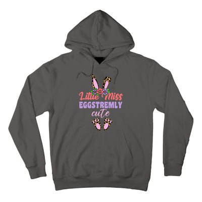 Little Miss Eggstremly Cute Easter Bunny Tall Hoodie