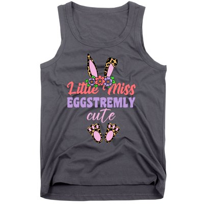 Little Miss Eggstremly Cute Easter Bunny Tank Top