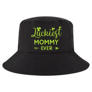 Luckiest Mommy Ever Matching St Patricks Day Gift For Mommy Cool Comfort Performance Bucket Hat