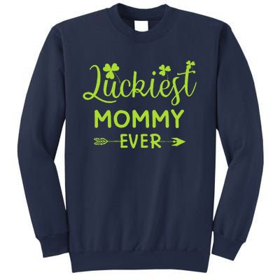 Luckiest Mommy Ever Matching St Patricks Day Gift For Mommy Sweatshirt