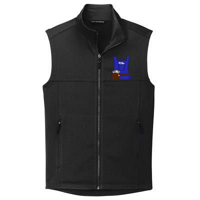 Last Minute Electrician Halloween Workers Group Costume Gift Collective Smooth Fleece Vest