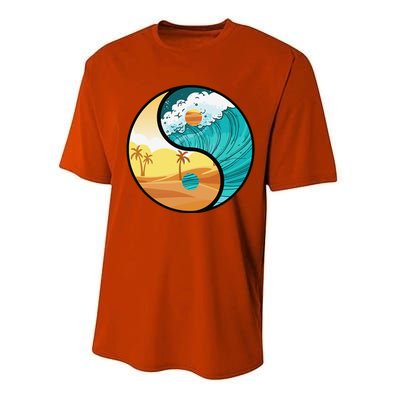 Love Mother Earth Yin Yang Save The Planet Symbolic Apparel Performance Sprint T-Shirt