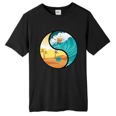 Love Mother Earth Yin Yang Save The Planet Symbolic Apparel Tall Fusion ChromaSoft Performance T-Shirt