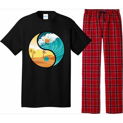 Love Mother Earth Yin Yang Save The Planet Symbolic Apparel Pajama Set