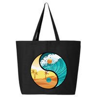 Love Mother Earth Yin Yang Save The Planet Symbolic Apparel 25L Jumbo Tote