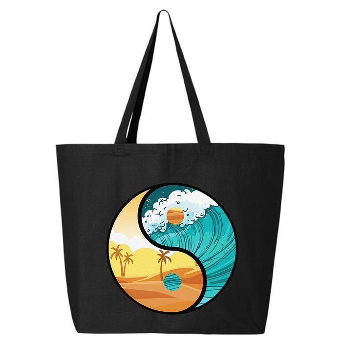 Love Mother Earth Yin Yang Save The Planet Symbolic Apparel 25L Jumbo Tote