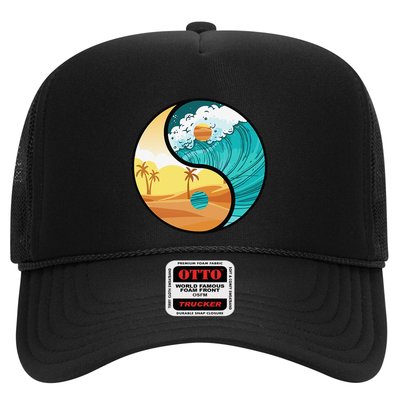 Love Mother Earth Yin Yang Save The Planet Symbolic Apparel Trucker Hat