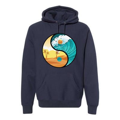 Love Mother Earth Yin Yang Save The Planet Symbolic Apparel Premium Hoodie