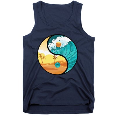 Love Mother Earth Yin Yang Save The Planet Symbolic Apparel Tank Top