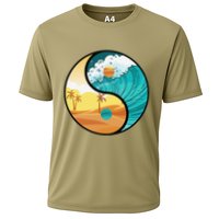 Love Mother Earth Yin Yang Save The Planet Symbolic Apparel Cooling Performance Crew T-Shirt