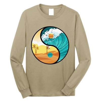 Love Mother Earth Yin Yang Save The Planet Symbolic Apparel Long Sleeve Shirt