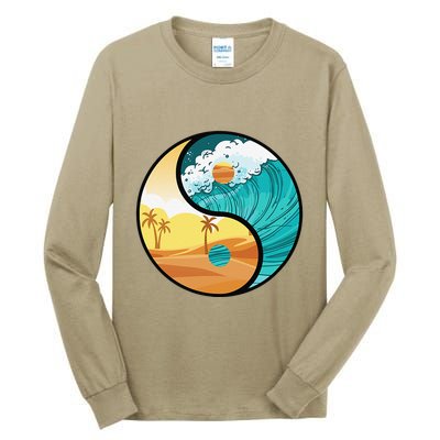 Love Mother Earth Yin Yang Save The Planet Symbolic Apparel Tall Long Sleeve T-Shirt