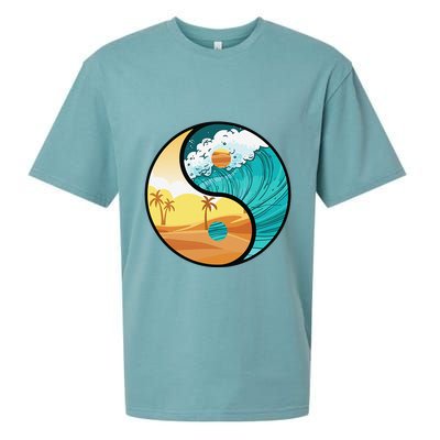 Love Mother Earth Yin Yang Save The Planet Symbolic Apparel Sueded Cloud Jersey T-Shirt