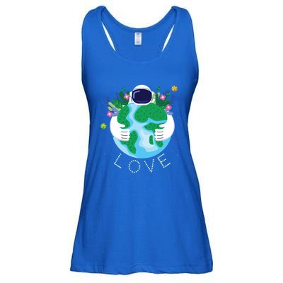 Love Mother Earth Day Save Our Planet Environt Astronaut Gift Ladies Essential Flowy Tank