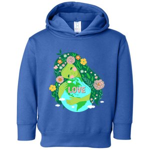 Love Mother Earthday Save Our Planet Environt Green Gift Toddler Hoodie